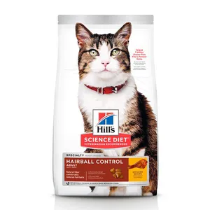 Ração Hill's Science Diet Controle Bolas de Pelo para Gatos Adultos Sabor Frango 3,17 kg