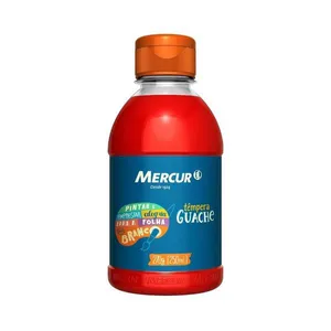 Tinta Guache Mercur Vermelho 250ml