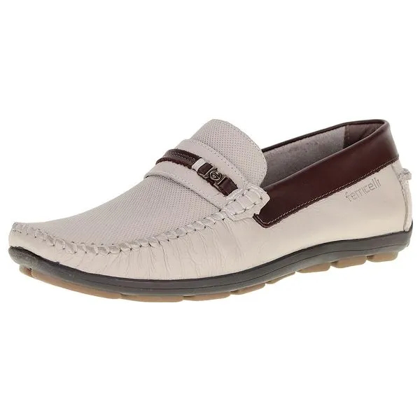 Mocassim Masculino Ferricelli - YN46376 MARFIM 40