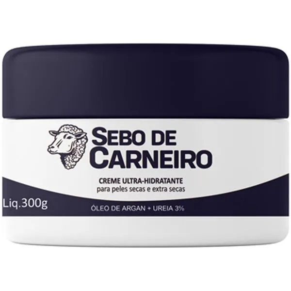 Sebo de Carneiro Demazon Óleo De Argan e Ureia 3% 300g