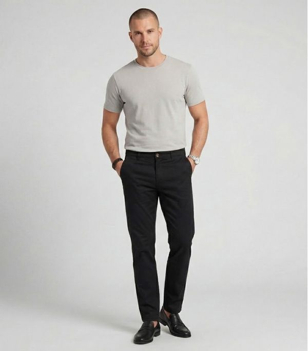 Calça Masculina Diametro Preto 40