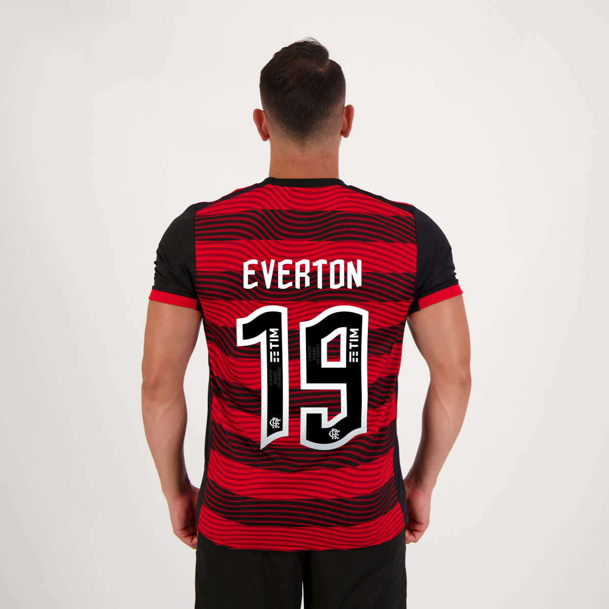 Camisa Adidas Flamengo I 2022 19 Everton