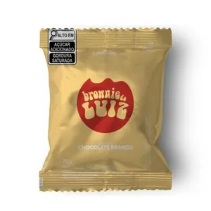 Brownie do Luiz Recheado Chocolate Branco 70g