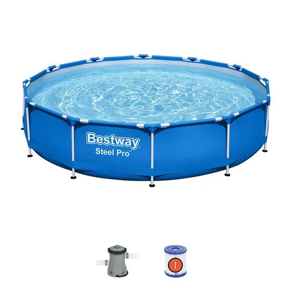Piscina - Bestway - Estruturada - 6.473 Litros - Azul - Etilux