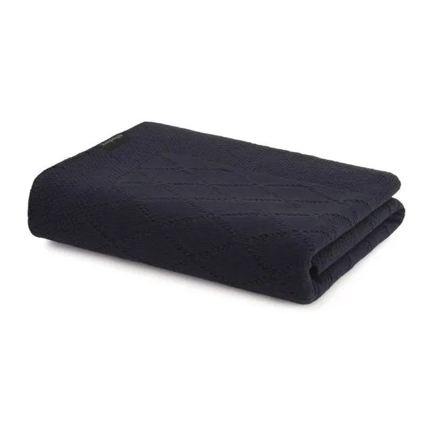 Peseira de Tricô Amara 100% Acrílico 70cm X 2,20m 1 Peça Azul Náutica Altenburg Peseira de Tricô Amara 100% Acrílico 70cm X 2,20m Azul Náutica Altenburg