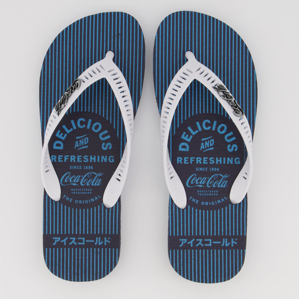 Chinelo Coca Cola Compton Marinho