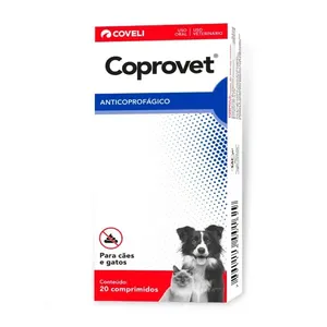 Coprovet Anticoprofágico para Cães e Gatos 20 Comprimidos