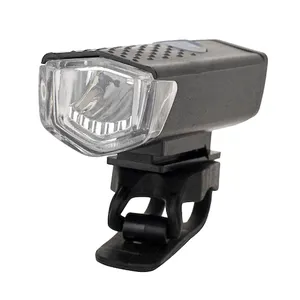 Luz Frontal LED Spin para Bicicleta 300 Lúmens Recarregável USB