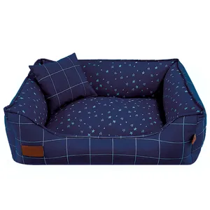 Cama Risca Star Fábrica Pet Marinho P