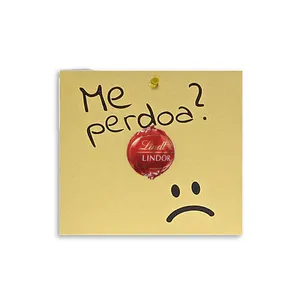 Cartão Me Perdoa Lindor