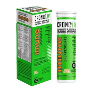 Suplemento Alimentar Cronoliv Imune CRONOLIV 10 Comprimidos Efervescentes