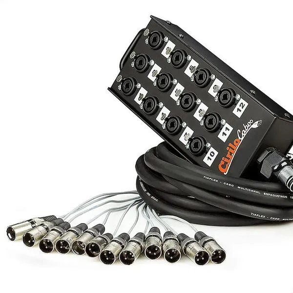 Medusa 12 Vias Com Conectores Combo - 40 Metros
