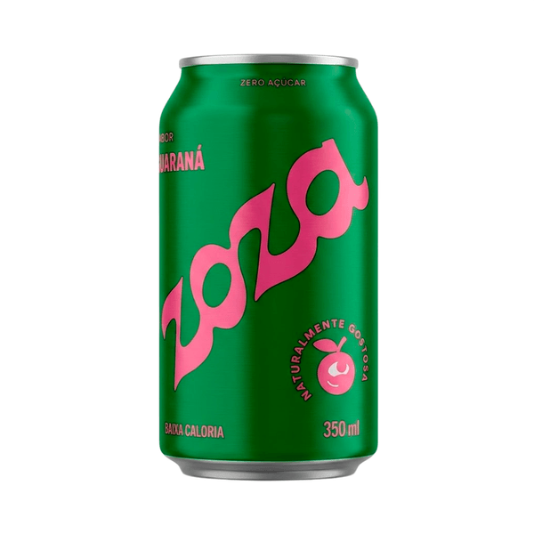 Refrigerante Guaraná Sem Açúcar Zoza - 350ml
