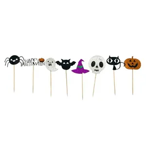Toppers Halloween 8 Peças Playfun CV255304
