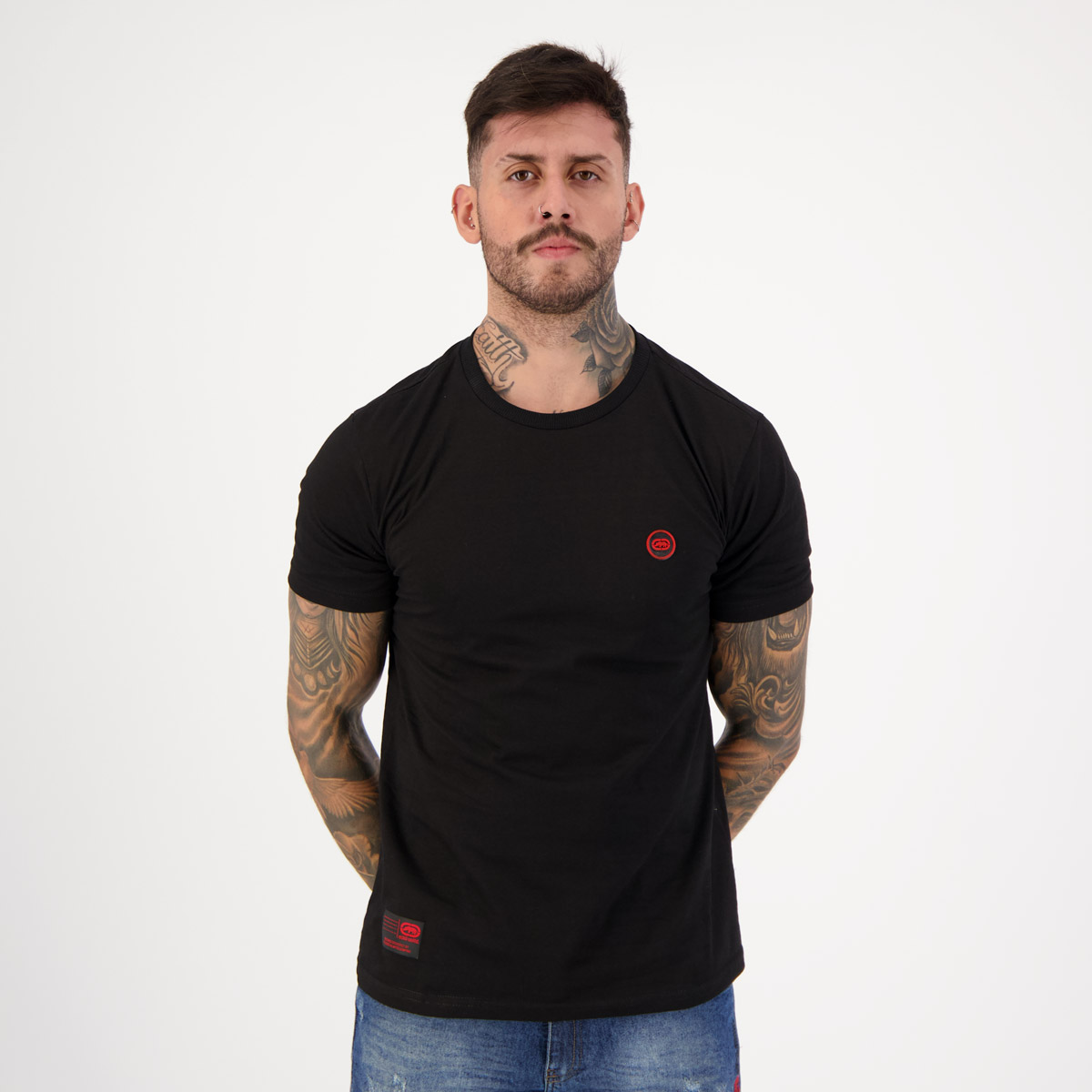 Camiseta Ecko Logo Basic Preta