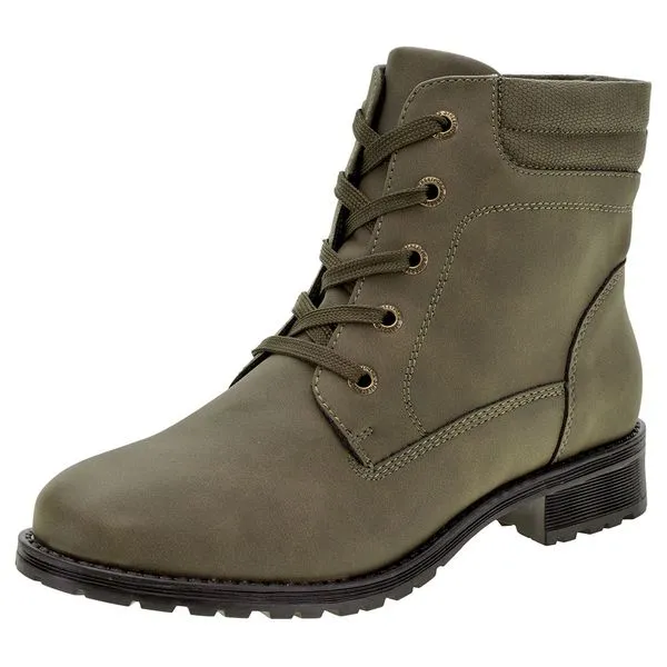 Bota Feminina Coturno Mooncity - 72122 VERDE 37