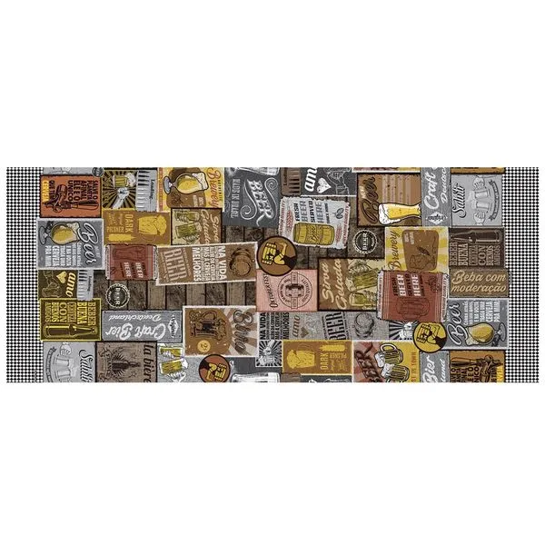 Toalha Mesa Pvc Térmica Retangular Boteco 138x220cm - Salehtex