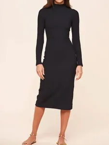 Vestido Midi Saint Tropez PRETO G