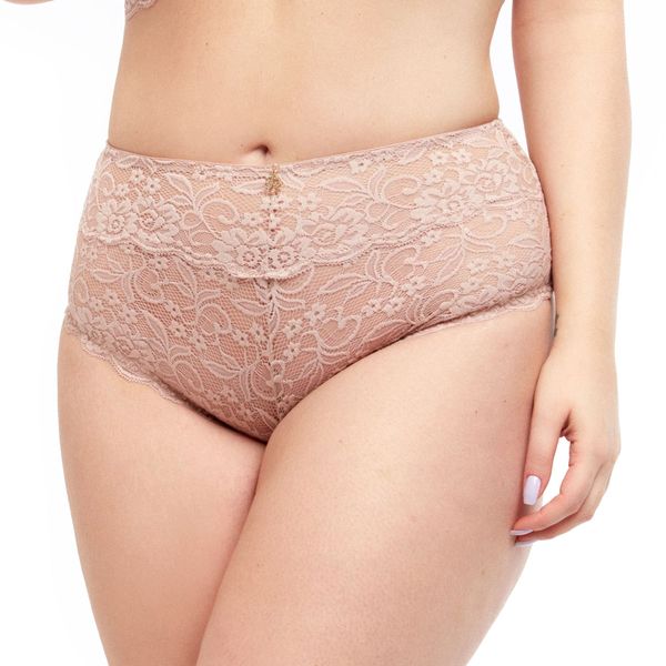Calcinha Alta Renda Plus Ibiza Rose Rose - M