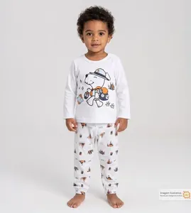Pijama Cãozinho Escoteiro Branco - 3