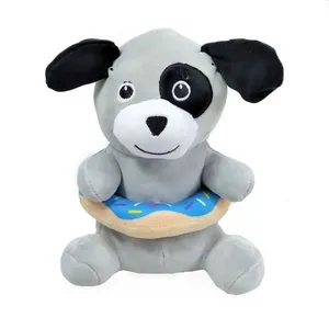 Cachorrinho Pelúcia Baby Com Bóia 23 C M
