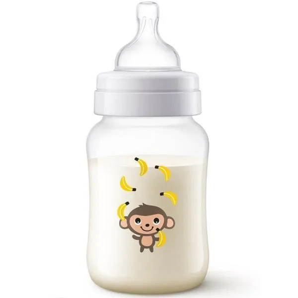 Mamadeira ANTI-COLIC Classica 260ML Macaco Philips AVENT SCY121/03