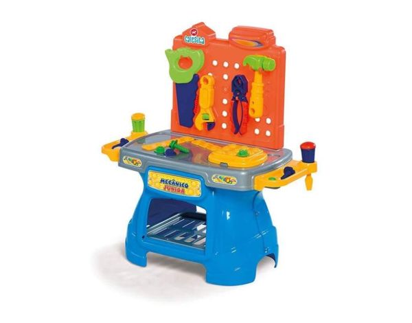 Bancada de Ferramentas de Brinquedo Mini Mechanic - Calesita
