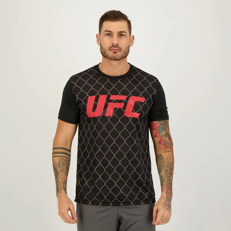 Camiseta UFC Ring Preta