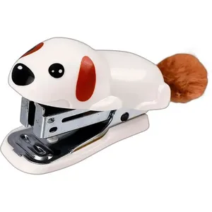 Grampeador Para 15 Folhas Dog Com Pompom 390836 - Tilibra