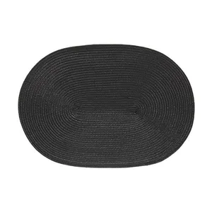 Jogo Americano Copa E Cia Avulso Luna Oval Preto