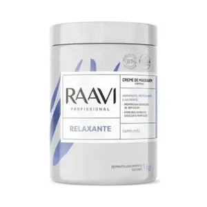 Creme de Massagem Raavi Relaxante 1kg Cr Mass Raavi 1kg Relaxante