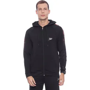 Blusa de moletom masculina Leaf - PRETO P
