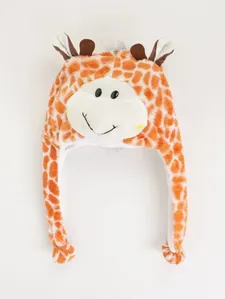 Gorro Animais 3D Infantil - MARROM/BEGE