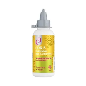Amolecedor de Cutículas Cora Parafina + Argan 100ml Amolec Cut Cora 100ml Parafina E Argan