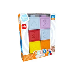 Baby Cubes - Cubos Sensoriais de Atividades para Bebês 3213 - Toyer Brinquedos