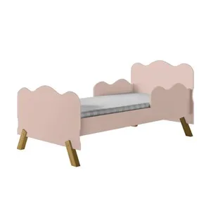 Mini Cama Angel Rosa Com Colchão