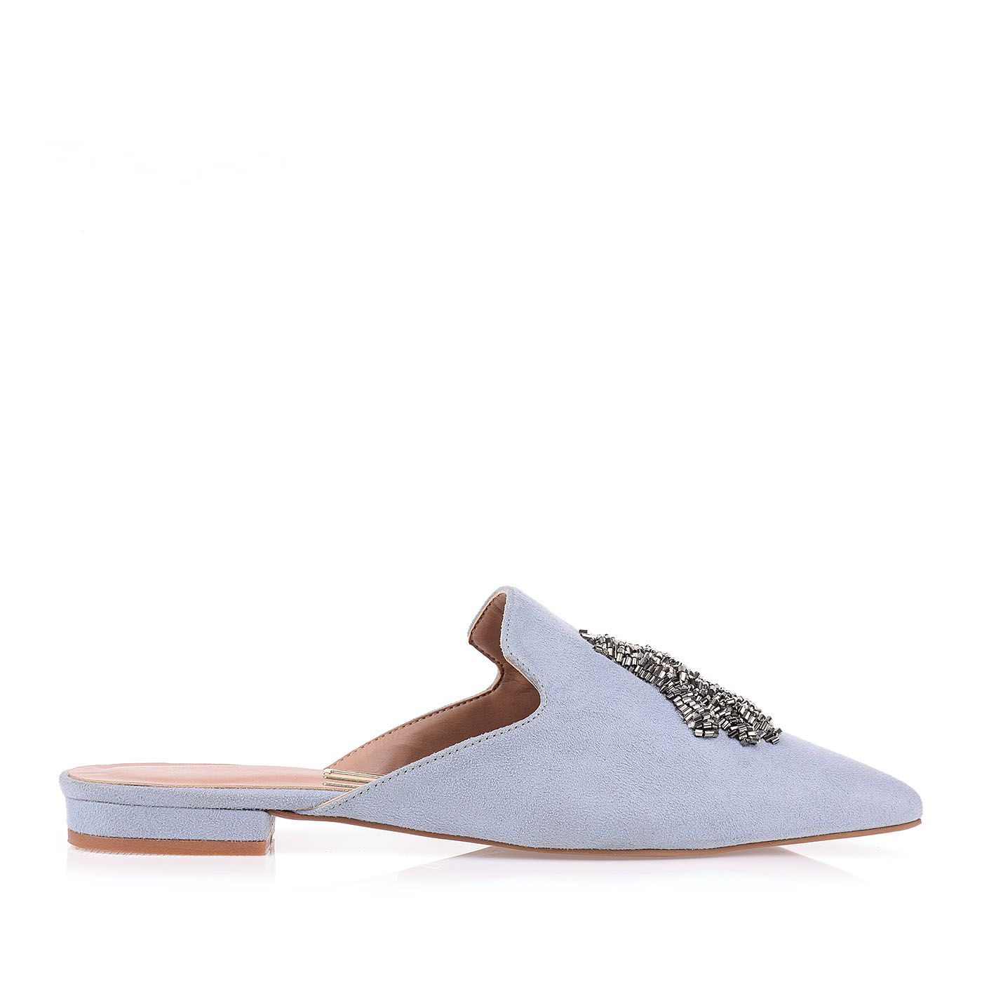 Sapatilha Camurça Denim