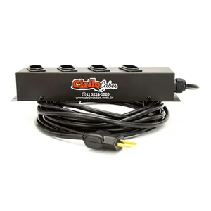 Extensão com 4 Tomadas Cabo PP 3x2,50 mm² 20A 1 metro