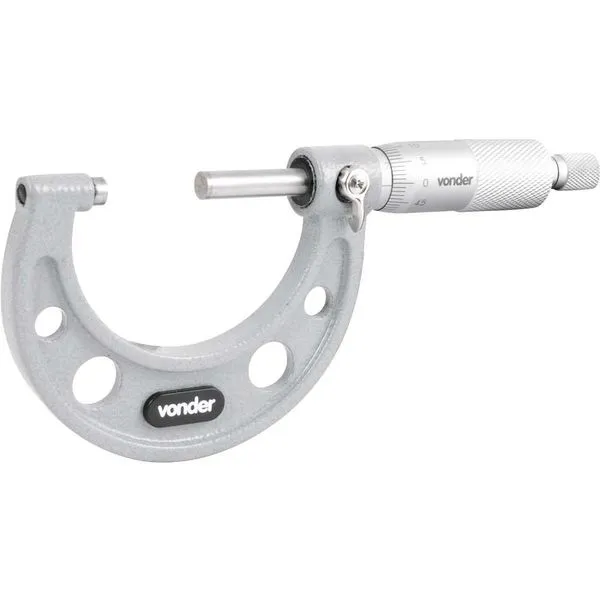 Micrômetro Externo 25mm - 50mm Graduação 0,01mm MC 050 - VONDER