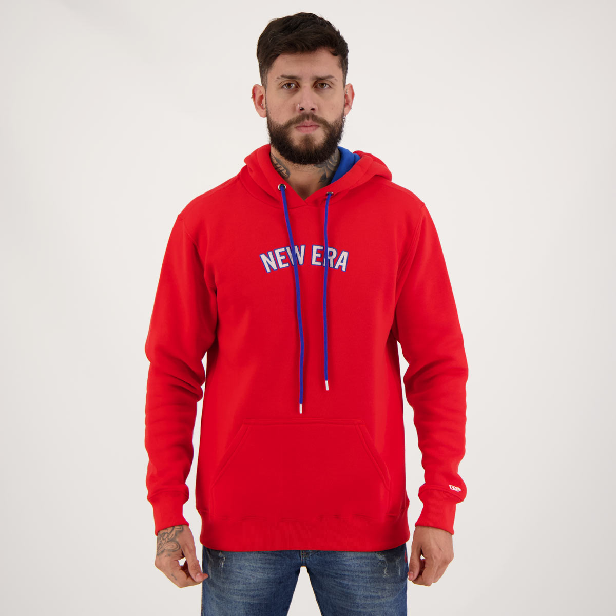 Moletom New Era Energy Branded Vermelho