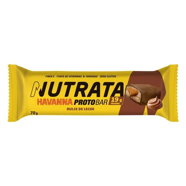 Barra De Proteína Nutrata Protobar Havanna Dulce De Leche 70g Barra De Proteina Nutrata Protobar Havanna Dulce De Leche 70g