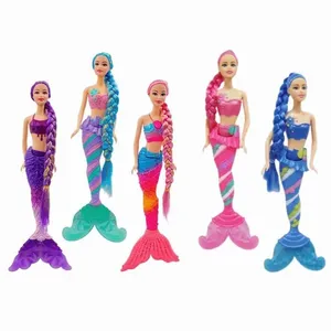 Boneca Beautiful Mermaid Sereia com Visual Brilhante e Detalhes Estimulantes para Faz de Conta Top Boneca Beautiful Mermaid Sereia Brilhante para Faz de Conta Top