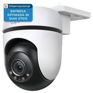 Câmera de Segurança Tapo Externo Com Fio Resolução 2K Branco C510W A-MBI