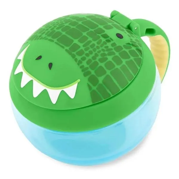 Porta Snack Zoo Crocodilo/ Pote de Biscoito Skip Hop