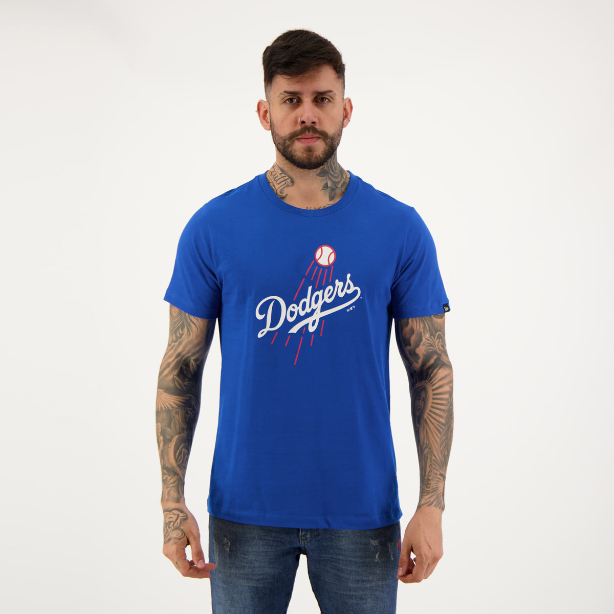 Camiseta New Era MLB Los Angeles Dodgers Core Azul