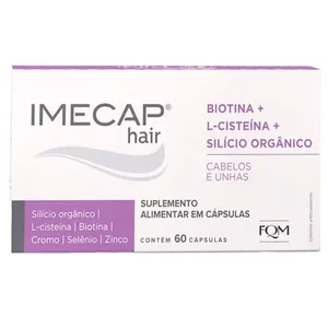 Imecap Hair Silício Orgânico 60 Cápsulas FQM