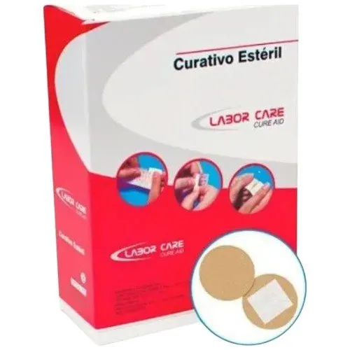 Curativo Redondo Labor Import Cure Aid 500 Unidades (MP)