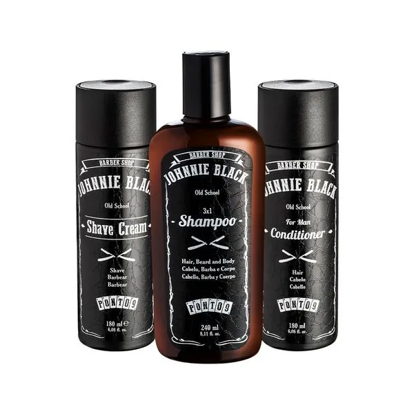 Kit Viagem Cabelo e barba ( Shampoo + Condicionador + Pós Barba) 180 ml