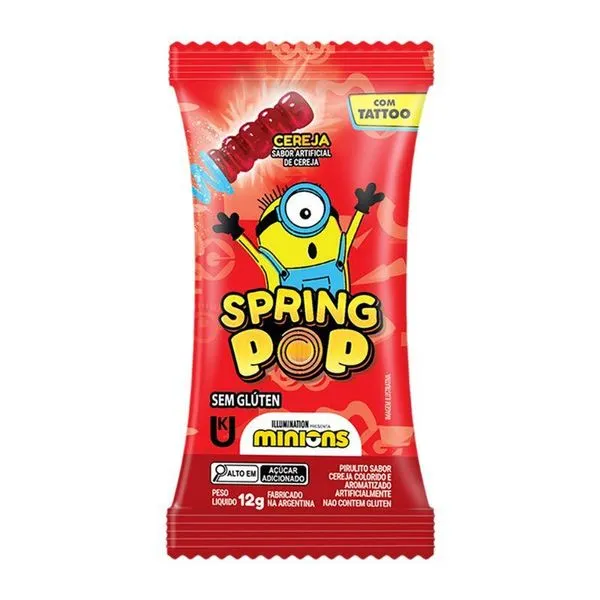 PIRULITO SPRING POP MINIONS