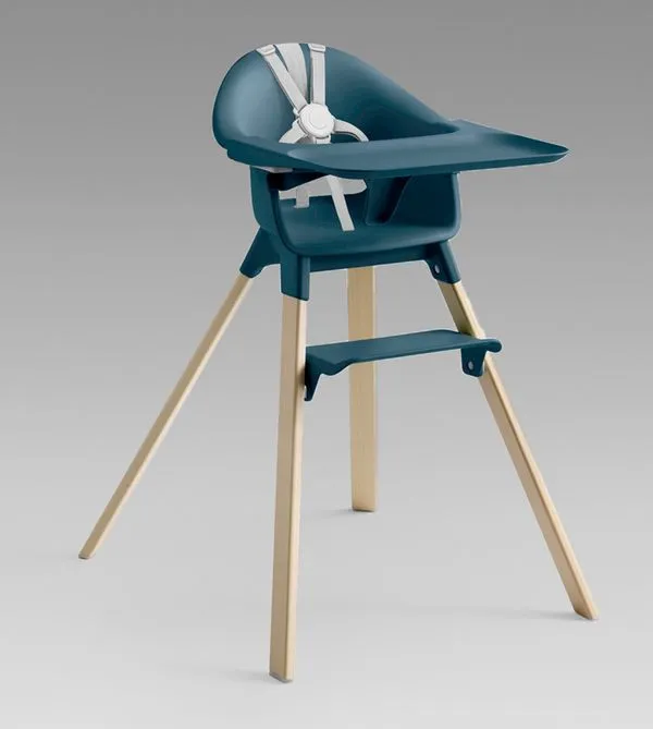 Cadeira de Alimentação Clikk Fjord Blue Stokke W552005